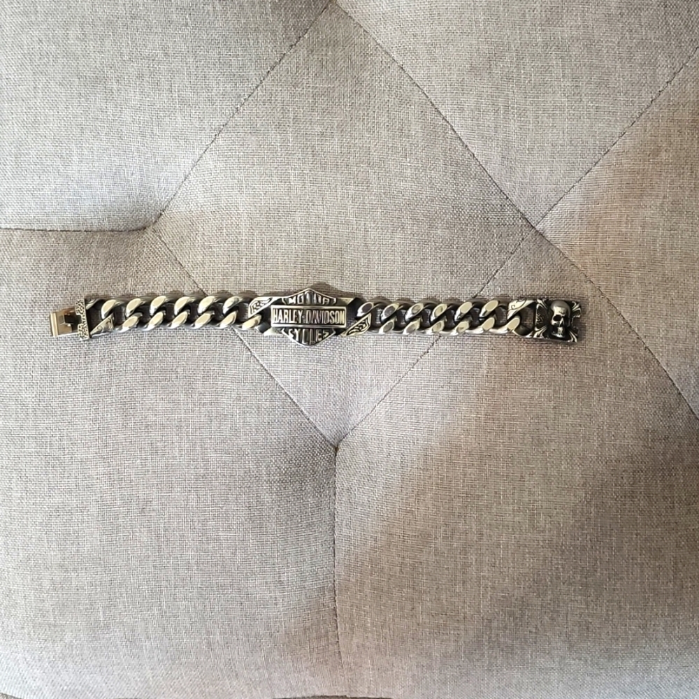 Stainless Steel Harley Davidson Bracelet